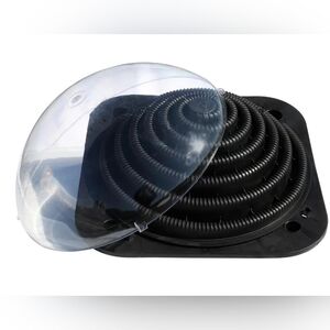 Black Solar Pool Heater Dome